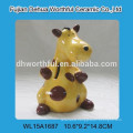 New hamburger shaped ceramic piggy money box